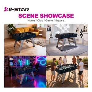 <span class=keywords><strong>Table</strong></span> de baby-foot en MDF PVC 5 pieds, <span class=keywords><strong>table</strong></span> de baby-foot professionnelle, panneau de <span class=keywords><strong>but</strong></span> de 15 mm d'épaisseur, vente en gros de <span class=keywords><strong>table</strong></span> de baby-foot de football - Product Image 3
