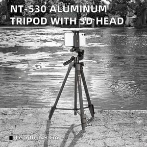 Trípode de Aleación de Aluminio <span class=keywords><strong>Fotopro</strong></span> DIGI3600 para Teléfono Móvil y Cámara SLR con Cabezal Panorámico e Inclinable 3D y Carga Rápida - Product Image 3