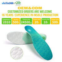 JOGHN Semelles orthopédiques en mousse à réduction tarifaire pour commandes urgentes et personnalisées, semelles orthopédiques supercritiques
