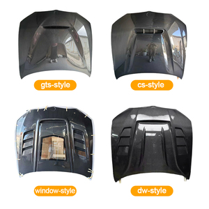 Cofano in Fibra di Carbonio Stile D Personalizzato per <span class=keywords><strong>BMW</strong></span> Serie <span class=keywords><strong>3</strong></span> G20 G28 M340i, Kit Carrozzeria con Parafango e Cofano in Carbonio - Product Image 2