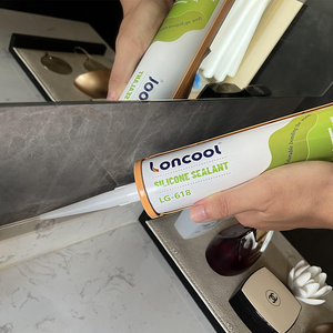 LONCOOL Mastic <span class=keywords><strong>silicone</strong></span> neutre imperméable pour le calfeutrage des joints de portes et fenêtres, réparation et construction - Product Image 6