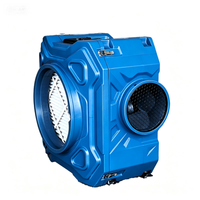 Penyedot Debu Komersial Electric 800CFM HEPA dengan Filtrasi 3 Tahap, Efisiensi 99,95%, Gagang Lipat, Roda 360° untuk Kerusakan Akibat Air