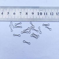 Kustom Stainless Steel Sinker mata tokoh 8 Snap mata ikan kawat Loop