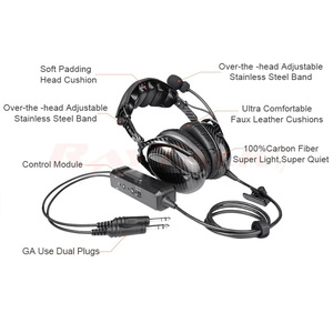 Raytalk cho ANC tai nghe Tai nghe điện thoại chuyên dụng cho tai nghe hàng không hàng không chung cho tiếng ồn hủy bỏ - Product Image 2