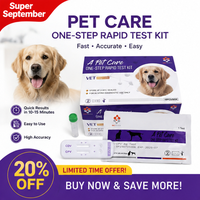 Kits de dépistage rapide du coronavirus félin pour animaux de compagnie, tests antigéniques pour chats, tests vétérinaires rapides FCOV