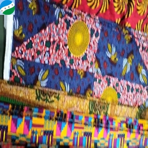 Produit populaire sur le marché africain, tissu imprimé à la cire 100% coton, vente en gros, stocklot batik, tissu imprimé en coton tissé - Product Image 4