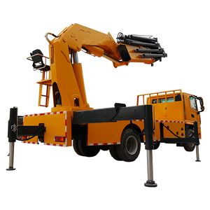 38 truk dipasang derek lipat Boom derek derek tugas berat Chassis kinerja stabil - Product Image 1