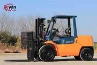 Chariot élévateur diesel Toyota d'occasion 7FD40 de 4 tonnes importé du Japon, moteur à pompe haute efficacité, multifonctionnel, faible nombre d'heures de fonctionnement