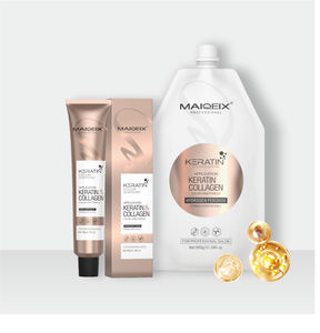 Thuốc nhuộm tóc chuyên nghiệp nhãn hiệu riêng, màu nhuộm tóc vĩnh cửu dùng cho salon, màu đỏ tự nhiên, bộ sản phẩm - Product Image 2