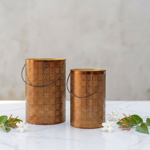 Fabricants de porte-bougies votives en métal découpé personnalisés pour la décoration de la maison et les mariages - Product Image 3
