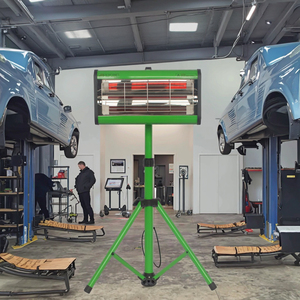 Solary b1m11 + S6 nhôm hồng ngoại Halogen sóng ngắn sơn ô tô chữa đèn có thể điều chỉnh sấy sơ bộ chức năng đa chiều cao - Product Image 1