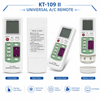 Télécommande universelle infrarouge automatique KT-109 433 MHz pour téléviseur, climatiseur, projecteur, PC, portée 8-12 m, 4 boutons