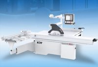 Scie à panneaux de précision CNC KDT, adopte une structure de guidage linéaire pour une précision de fraisage accrue.