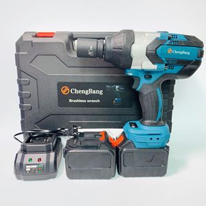 Llave de Impacto Inalámbrica Industrial Recargable de Litio de Alto Torque 2000N.m, Llave Inalámbrica de Alta Potencia de 3/4 Pulgadas para Trabajo Pesado - Product Image 5