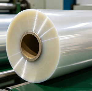 Rouleau de film BOPP épais directement de l'usine, film polypropylène transparent OPP avec taille personnalisée pour l'industrie de l'emballage - Product Image 1