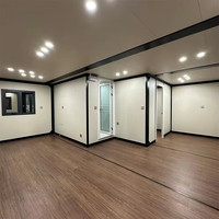 Maison mobile préfabriquée extensible de 15 pieds, conteneur étanche, mini-maison