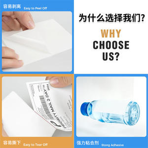 Papel Térmico para Etiquetas Phomemo, Rectangular, Autoadhesivo, Etiquetas de Envío Exprés, Papel de Impresión Logística Sensible al Calor - Product Image 3