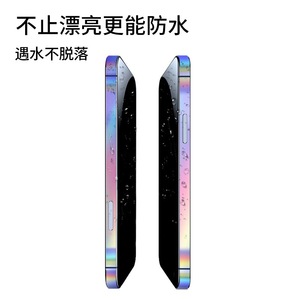 Apple iPhone 16 Pro Max Colorful Frame Film Full Coverage <b>Nightlight</b> Protective Film For Mobile Phone - Product Image 5