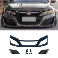 Nouveau pour Accord 2018-2022 Pare-chocs avant Kit carrosserie automobile Mise à niveau Style Typer Fixation par boulons 100% compatible Garantie 1 an
