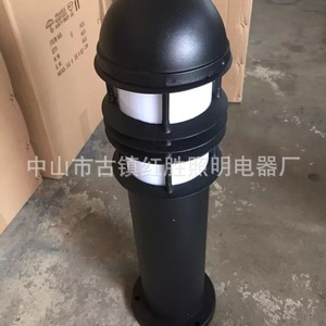 Lámpara de Poste de Aleación de Aluminio con LED E27, Semi Empotrada, para Jardín Exterior, 50000 Horas de Duración - Product Image 2