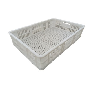 Electronic Stackable Egg Turnover Basket Mesh Plastic Fruit Crate