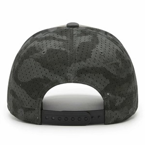 Gorra <span class=keywords><strong>de</strong></span> Golf <span class=keywords><strong>de</strong></span> 5 Paneles con Corte Láser Perforado Personalizado, Gorra <span class=keywords><strong>de</strong></span> Béisbol Deportiva Impermeable con Camuflaje y Logotipo <span class=keywords><strong>de</strong></span> Parche <span class=keywords><strong>de</strong></span> Goma - Product Image 2
