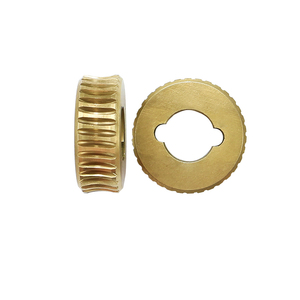 Écrou en bronze phosphoreux autolubrifiant pour point de pivot de machines de construction - Product Image 1