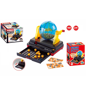 Jeu de Bingo BGL, loterie à 90 boules/24-48 cartes, machine à loterie verticale transparente éducative - Product Image 4