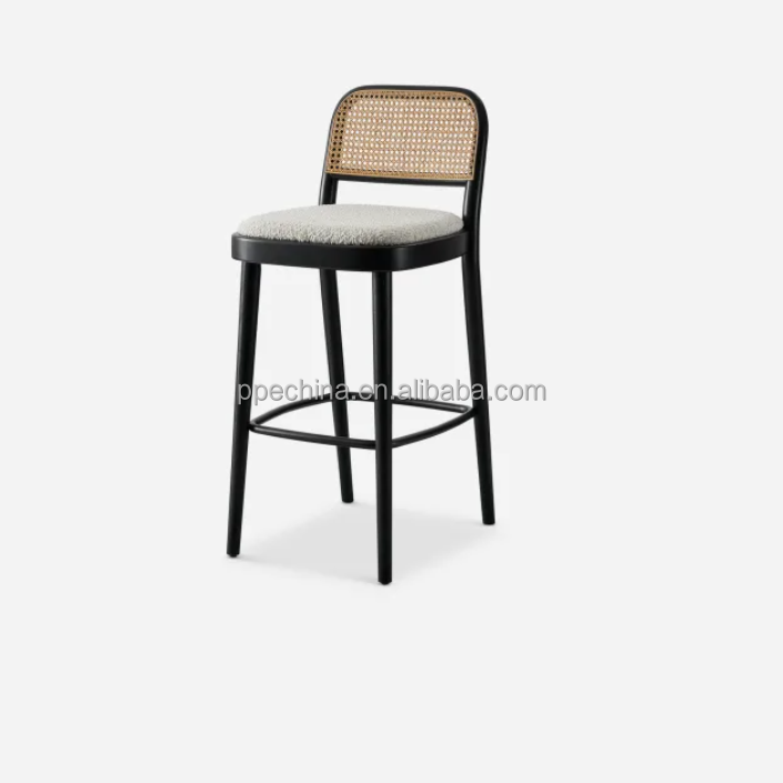 Bar furniture rattan high barstools kitchen modern tabouret stools bar chairs counter bar stools for kitchen
