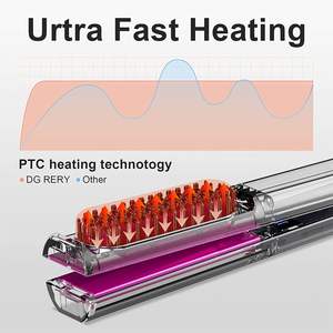 Chuyên Nghiệp Tóc Ép Tóc Hồng Ngoại Và Hơi Nước Phẳng Sắt Salon Gốm Tóc Ép Tóc Thẳng Curler Cho Kiểu Tóc - Product Image 6