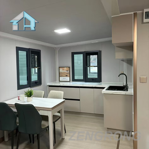 Panel sándwich modular prefabricado para hogar, contenedor de acero de 20 pies expandible de 37m2 para oficina en casa, aplicación de tamaño de 20 pies para dormitorio - Product Image 5