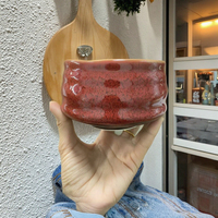 Ensemble de thé matcha japonais de luxe Harmony 7 pièces comprenant un fouet en bambou, un bol, une bouche verseuse, un porte-poudre de thé vert, un tamis, un coffret cadeau rose saumon