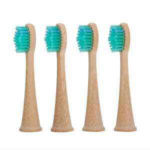 Têtes de <span class=keywords><strong>brosse</strong></span> de rechange pour <span class=keywords><strong>brosse</strong></span> à dents électrique en nylon biodégradable et <span class=keywords><strong>recyclable</strong></span> pour usage domestique - Product Image 4
