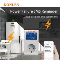 Prise intelligente pour maison connectée 16A avec télécommande, capteur de température, contrôle par SMS/application, 3000W, ABS, alerte de puissance, relais, interrupteur, prise électrique GSM