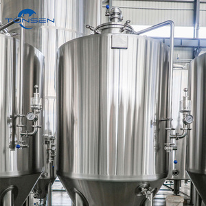 Cuve de Fermentation Conique 100L-500000L SUS304 316L avec Enveloppe Dimple, PLC, CIP, SIP pour Bière, Vin, Bioéthanol - Product Image 3
