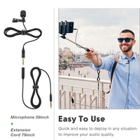Microphone et haut-parleur filaires compacts pour PC, ordinateur portable, téléphone portable, studio – Microphones et haut-parleurs professionnels pour vlogging