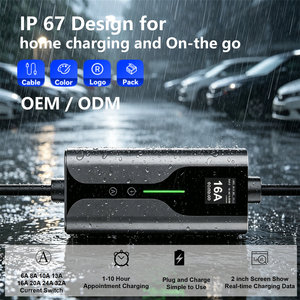 Station de recharge domestique pour véhicules électriques Senku AC 32A réglable 16A 3,5KW 7KW pour Type1 Type2 GBT - Product Image 5