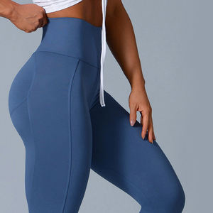 थोक उच्च गुणवत्ता वाले बट लिफ्ट लेगिंग कस्टम लोगो पीच हिप उच्च छूट प्लस आकार की महिला जिम फिटनेस योग पैंट - Product Image 1