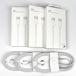 สายชาร์จ Type C แบบถักไนลอน 1 เมตร 60 วัตต์ รองรับการชาร์จเร็วและถ่ายโอนข้อมูล สำหรับ iPhone 16 17 Pro Max และโทรศัพท์มือถือ - Product Image 3