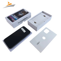 Boîte d'emballage vide en carton rigide pour téléphone portable, conception personnalisée OEM, couleur, taille, logo, matériaux recyclés écologiques, universelle