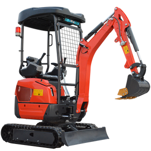 เครื่องขุดขนาดเล็ก 1.8 ตัน รถขุดขนาดเล็กจากจีน พร้อมกระบอกไฮดรอลิก Eaton และปั๊ม Shimadzu ความจุ 1800 กก. - Product Image 2