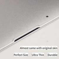 AFS Meilleure Qualité Couverture Complète Imperméable Anti-Rayures 5 en 1 3M Autocollant pour Ordinateur Portable MacBook Pro 14/16