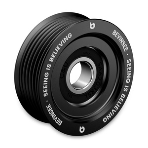 Bevinsee LS1 LS2 LS6 LSX Billet alluminio 6 costole scanalatura cinghia tenditore puleggia per Chevrolet <span class=keywords><strong>Corvette</strong></span> 1997-2004 enigina - Product Image 1
