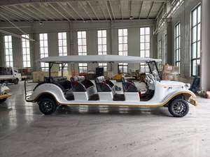 Vehículo Eléctrico Clásico de 8 Plazas para Turismo, Estilo Retro Vintage, Batería de 72V, Autonomía de 80-100 km, Certificado CE - Product Image 3