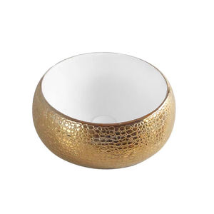 Lavabo <span class=keywords><strong>de</strong></span> mármol redondo sobre encimera <span class=keywords><strong>de</strong></span> diseño moderno Fregadero <span class=keywords><strong>de</strong></span> recipiente <span class=keywords><strong>de</strong></span> lavado único para inodoro <span class=keywords><strong>de</strong></span> baño Nuevo DISEÑO <span class=keywords><strong>DE</strong></span> Canton Fair - Product Image 5