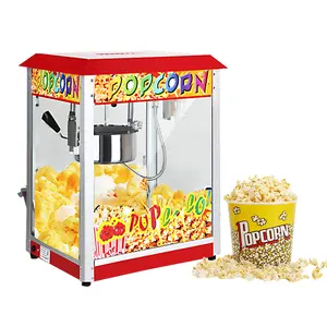 Neues Design beste automatische Dose Öl- oder Zucker-Popcorn-Maschine für zuhause Popcorn-Verpackungsmaschine klein