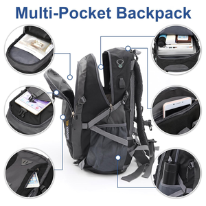 Ý Tưởng Quà Tặng Mới 40L Ngoài Trời Leo Núi Túi Đi Bộ Đường Dài Túi Không Thấm Nước Công Suất Lớn Tùy Chỉnh Thể Thao Giản Dị Ba Lô Với Biểu Tượng Tùy Chỉnh - Product Image 5