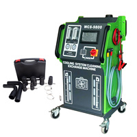 FY WCS-9800 Sistema de Limpieza Automático de Doble Canal para Aire Acondicionado 220-240V, Reemplazo de Líquido Refrigerante y Limpiador de Radiador