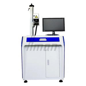 Machine de marquage laser à fibre 50W pour la gravure de bijoux en acier inoxydable, portable, de table, zone de travail 110x110mm, vitesse 10000mm/s, DXF EZCA - Product Image 1
