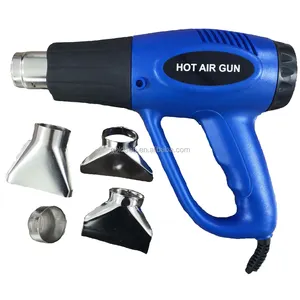 Tolshot pistola de ar quente portátil elétrica, pintura plástica ajustável, temperatura de energia 2000w